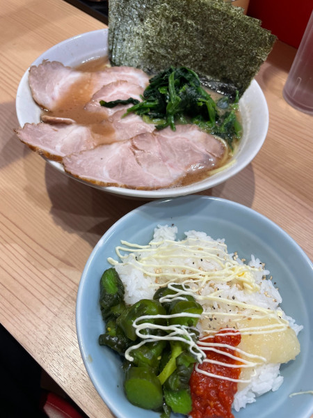 「ラーメン＋チャーシュー＋のりダブル」@漢ラーメン 室の写真
