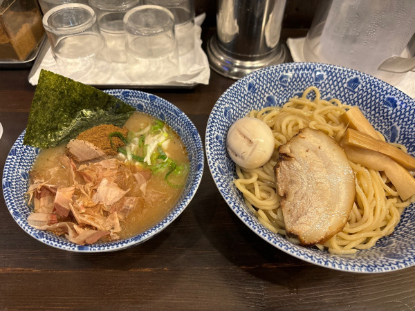 「燻玉つけ麺」@麺や 璃宮の写真