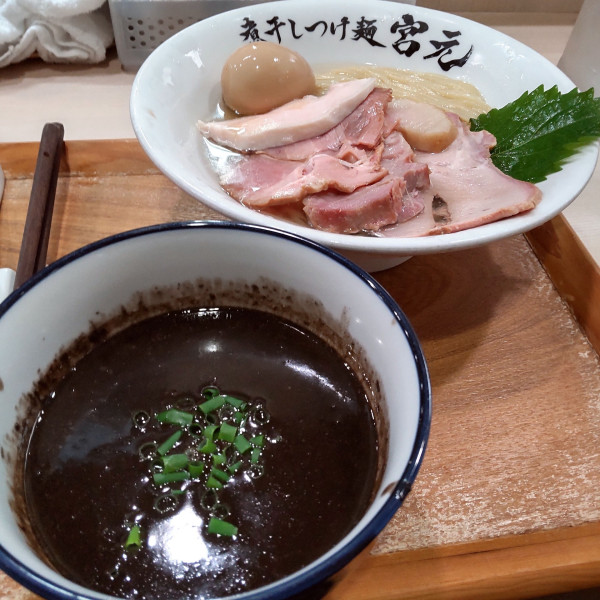 「【限定】特製極濃イカつけ麺昆布水ver（￥1,900）」@煮干しつけ麺 宮元の写真