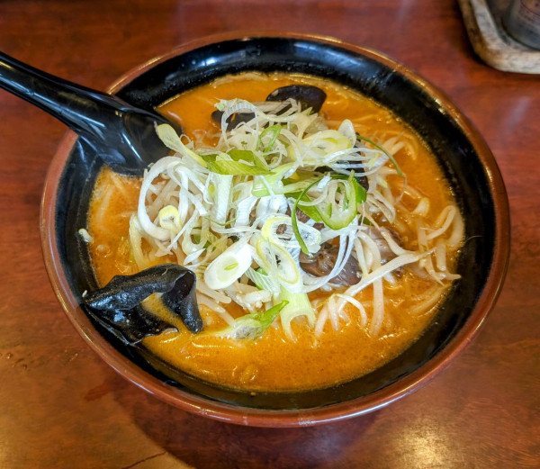 「味噌オロチョンらーめん930円」@北海道らーめん ひむろ 柏店の写真
