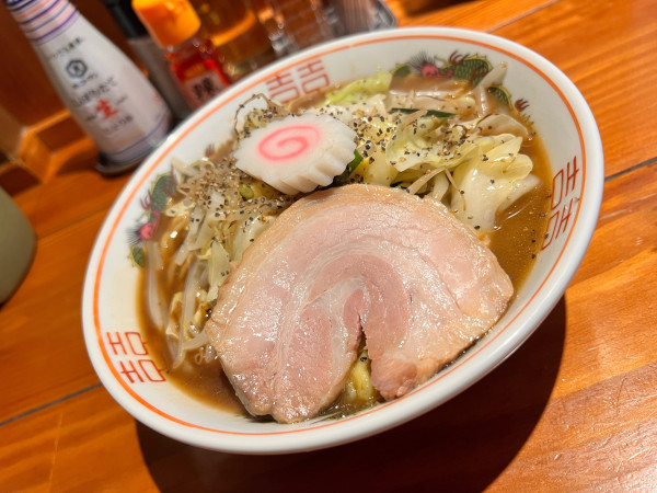 「【月夜限定】タンメンブラック」@麺屋 真心の写真