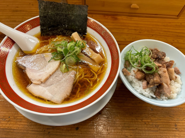 「中華そば」@永明中華そば店の写真