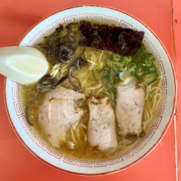 「ラーメン（700円）」@かめやラーメンの写真