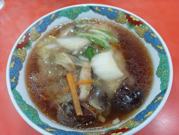 「椎茸麺‹しいたけそば›(¥850）+etc」@中華料理 萬福の写真