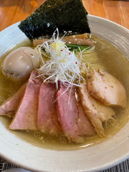 「特製塩らぁ麺」@麺屋 さくら井の写真