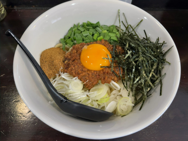 「台湾まぜそば」@自家製麺ほうきぼし 神田店の写真