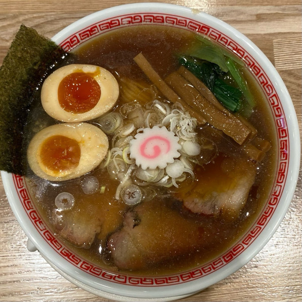 「味玉中華そば ¥1,100 MIXチャーシュー ¥250」@麺や みかんの写真