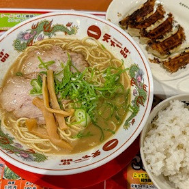 「羽根つき餃子定食こってり￥1,260」@天下一品 水戸平須店の写真