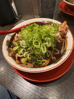 「中華そば（並）＋焼きめし（小）セット　1,100円」@新福菜館 秋葉原店の写真