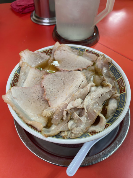 「チャーシューメン正油（1200円）」@もっこす 石屋川店の写真