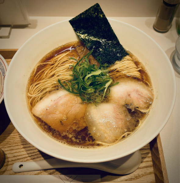 「いりこそば（1000円）」@上方レインボーの写真