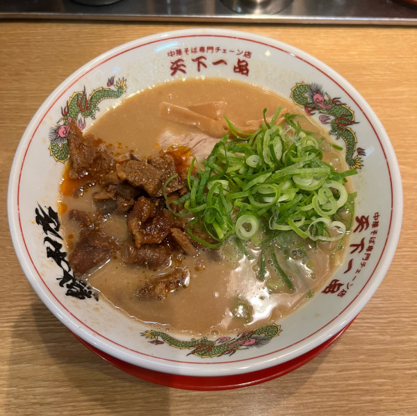 「牛すじラーメン」@天下一品 総本店の写真