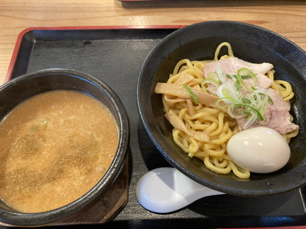 「山椒つけ麺+味玉」@やったろうじゃんの写真