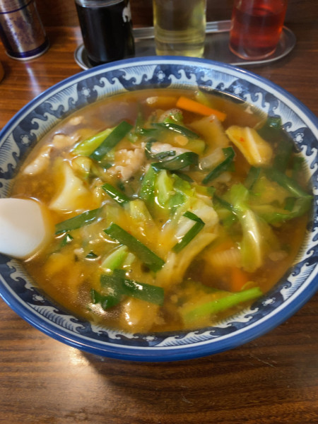 「スタミナラーメン　￥750」@成美の写真