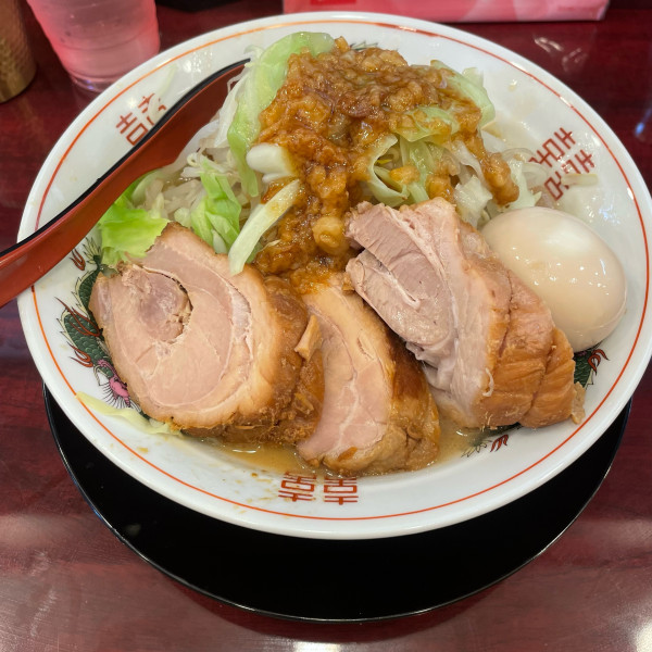 「らーめん　プチ」@ぶっ豚 京王稲田堤店の写真