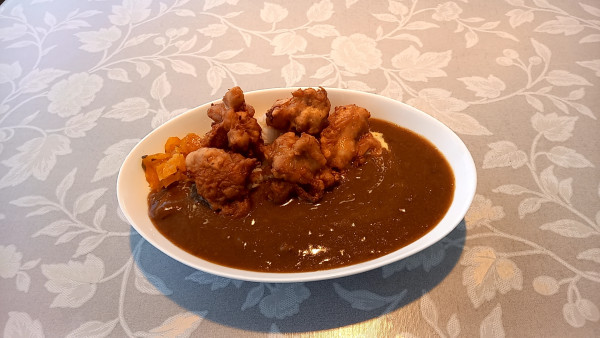 「からあげカレー」@ごはんや 光の写真