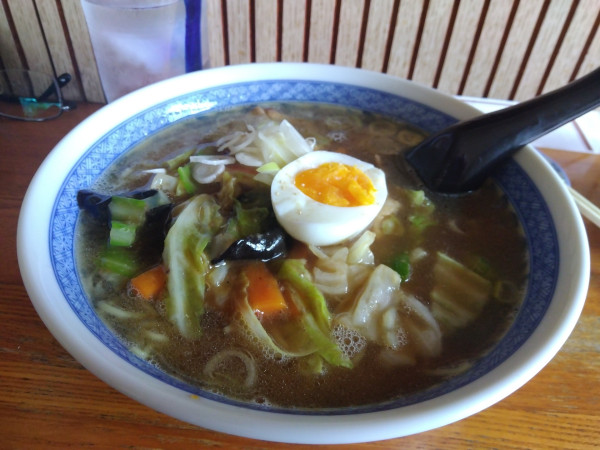 「うまにラーメン　￥680円」@清水屋の写真
