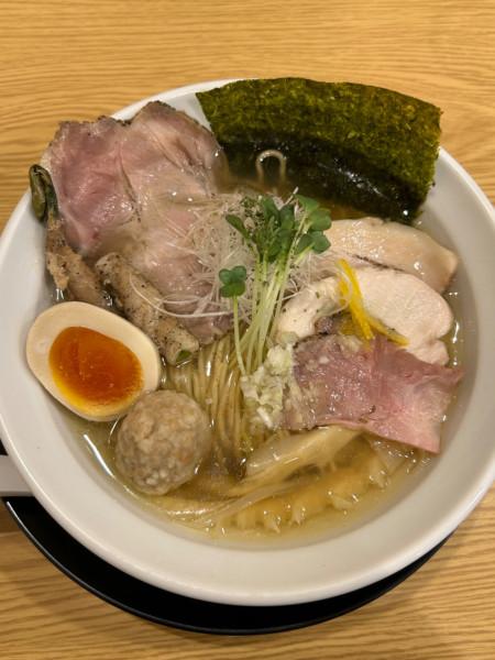 「特製塩そば」@おとなの塩sobaの写真