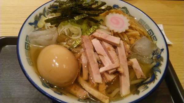 「味玉冷やかけ 並 840円」@舎鈴 シャポー本八幡店の写真