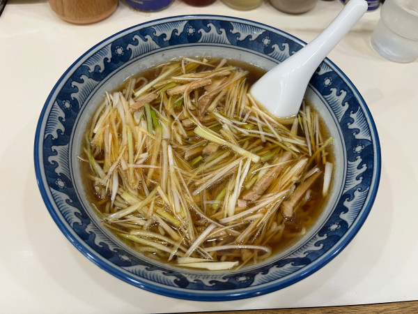 「ネギラーメン　580円」@らーめん いとうやの写真