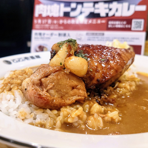 「肉塊トンテキカレー」@カレーハウスCoCo壱番屋 JR浜松町駅北口店の写真