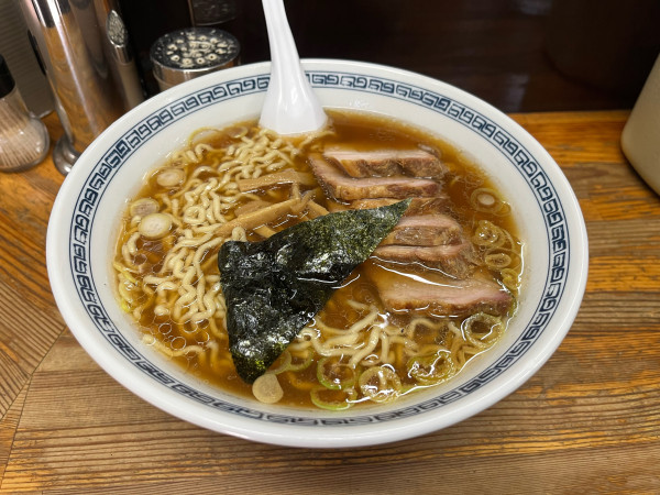 「チャーシュー麺 1,000円＋麺大盛50円」@中華そば・つけめん 甲斐の写真