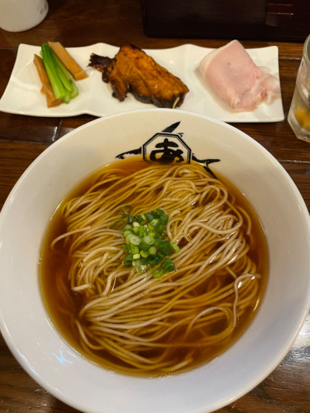「醤油めん」@麺屋 あごすけの写真