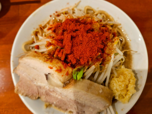 「ラーメン300g+辛マシ」@RAMEN WORKS LINGKAIの写真