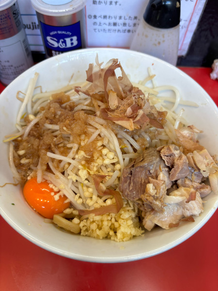 「汁なしまぜそば」@用心棒 本号の写真