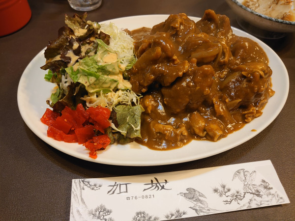 「唐揚げカレー」@加城の写真