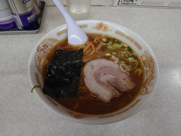 「ラーメン(手打ち)」@ら～めん 力家の写真