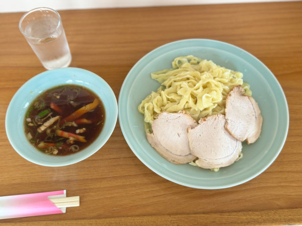 「つけめん並盛りチャーシュー3枚 1000円」@元祖つけめん丸長の写真