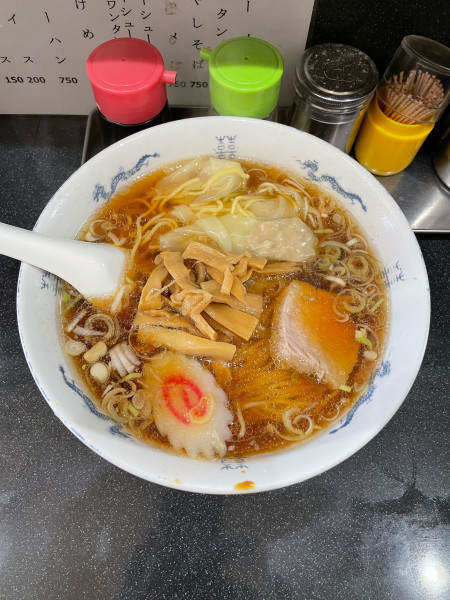 「ワンタンメン(750円)」@中華 八景堂の写真