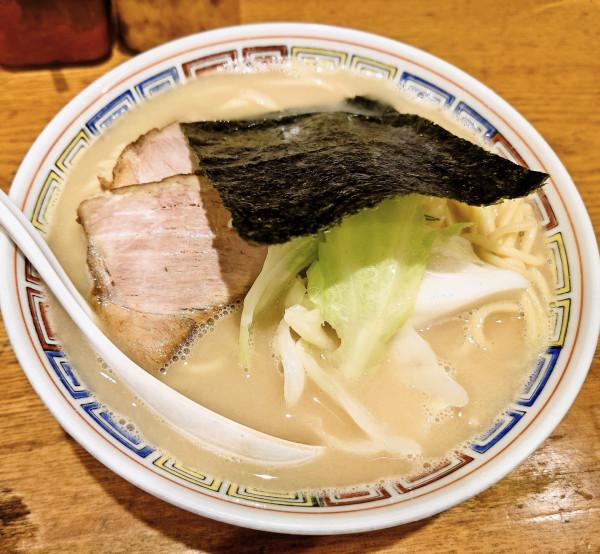 「限定　すっごいよ豚骨　大」@渡なべの写真