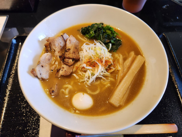 「カレーらーめん」@カレーラーメン専門店 㐂の写真