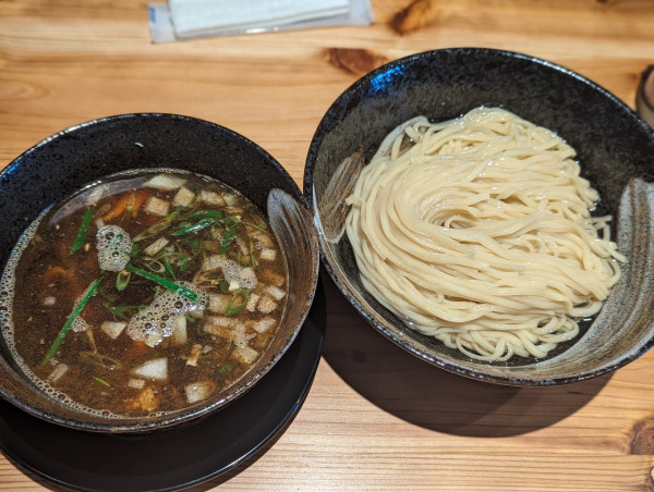 「数量限定がごめ昆布水つけ麺醤油」@麺屋 夢風の写真