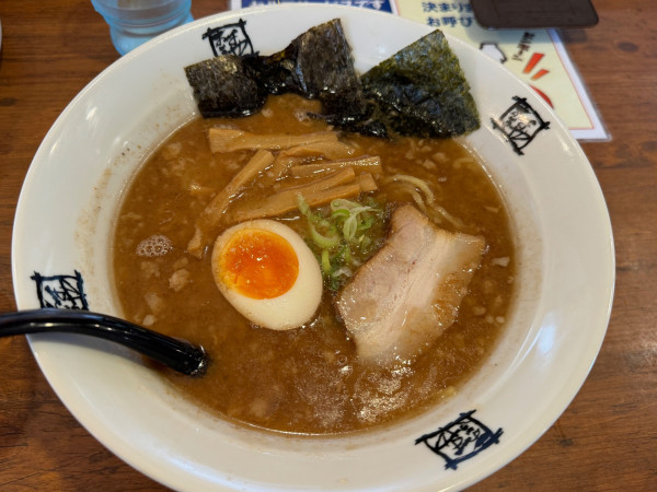 「和風とんこつ」@おおぎやラーメン 伊那店の写真