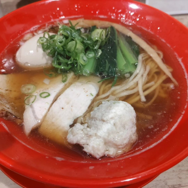 「味玉中華そば」@上方中華そば 丸嘉の写真