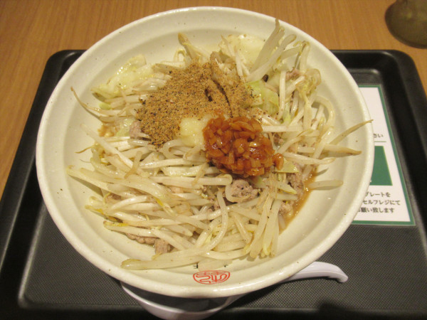 「こってりニンニク醤油ラーメン（880円）」@松軒中華食堂 豊田店の写真