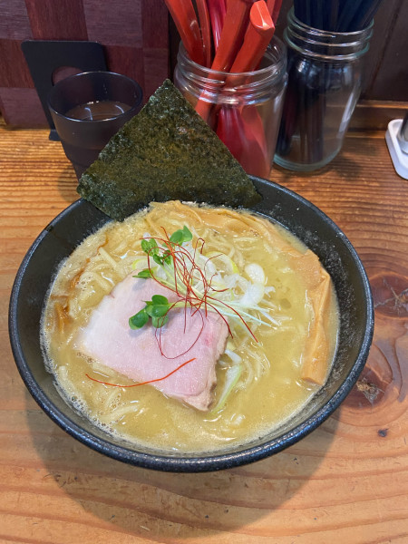 「濃厚そば」@貝だしラーメン 貝ガラ屋の写真