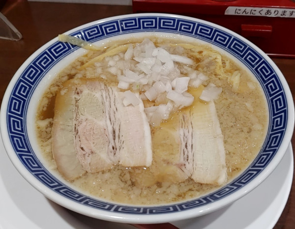 「背脂中華そば(850円)」@新潟発祥 なおじ 東陽町店の写真