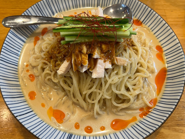 「冷たいごまそば」@しなそば 天味の写真