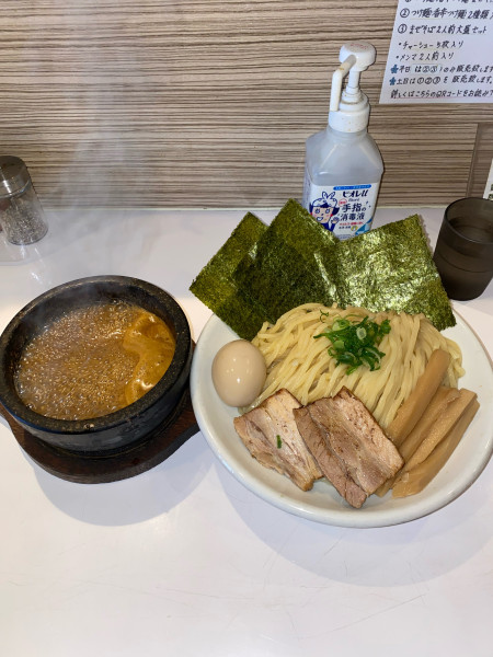 「香辛つけ麺全部入り大盛¥1,130円」@ぶっと麺 しゃにむにの写真