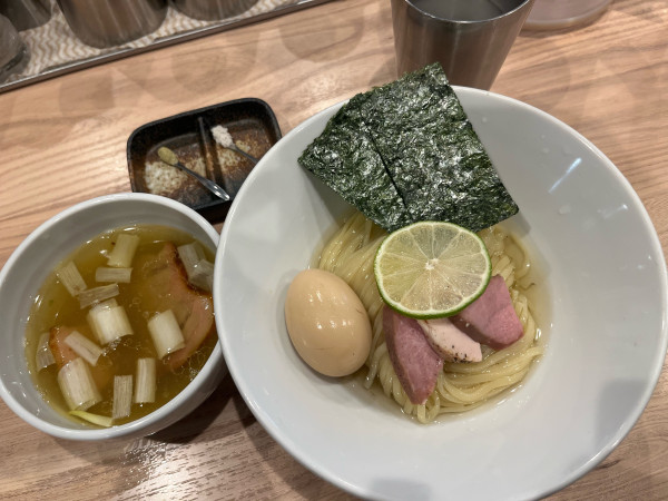 「特製こんぶ水つけ麺塩」@麺処 にし尾の写真