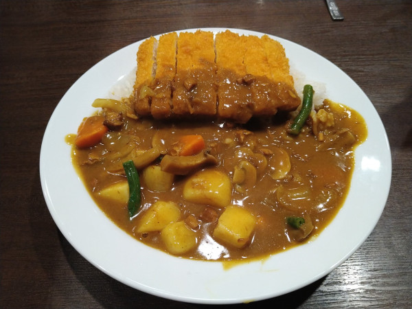 「チキンカツカレー・野菜＆ハーフきのこトッピング」@カレーハウス CoCo壱番屋 伏見区横大路店の写真