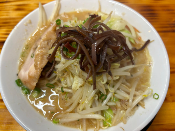 「白味噌ラーメン」@ラーメン鬼山 小松島店の写真