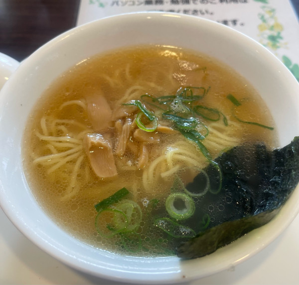 「醤油(小)ラーメン」@バーミヤン 碑文谷店の写真