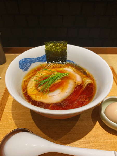 「醤油らぁ麺」@NIPPON RAMEN 凛 TOKYOの写真