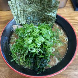 京都九条ねぎラーメン　のりダブル