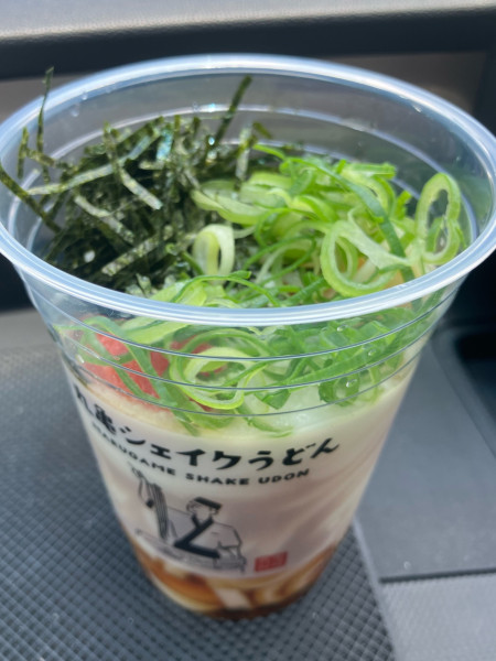 「明太とろろシェイクうどん390円」@丸亀製麺 千葉ニュータウン中央の写真